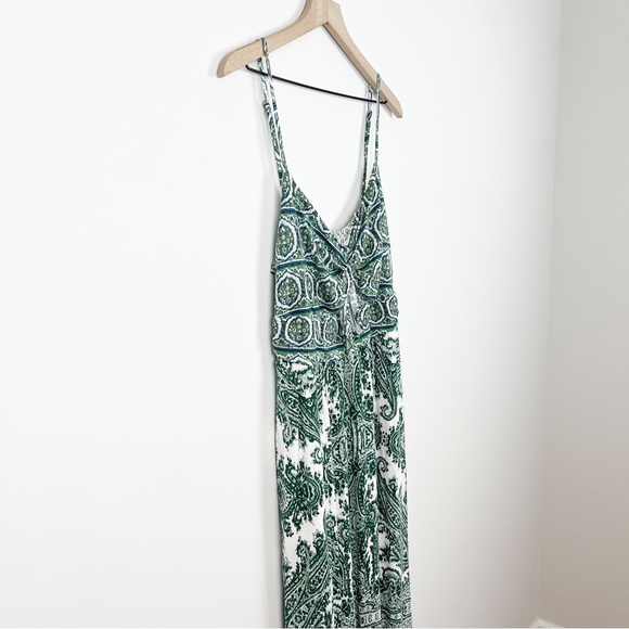 Anthropologie Moulinette Soeurs Green and White Maxi Dress - Picture 9 of 16